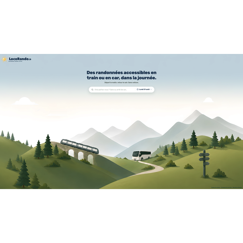 Randonnées à la journée accessibles en train et en car en Auvergne-Rhône-Alpes