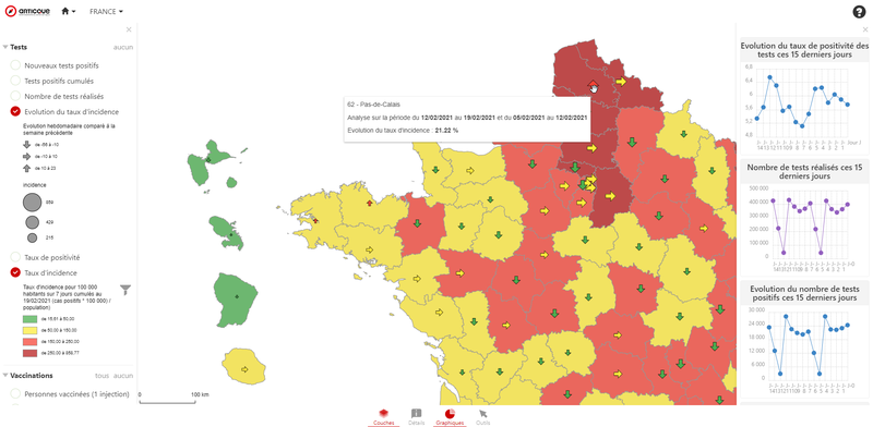 L’épidémie de coronavirus/Covid 19 en France et dans le monde