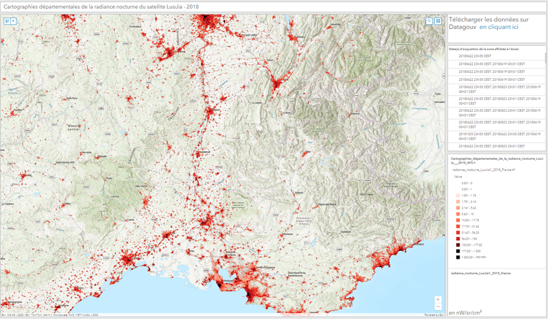 Portail de visualisation des données