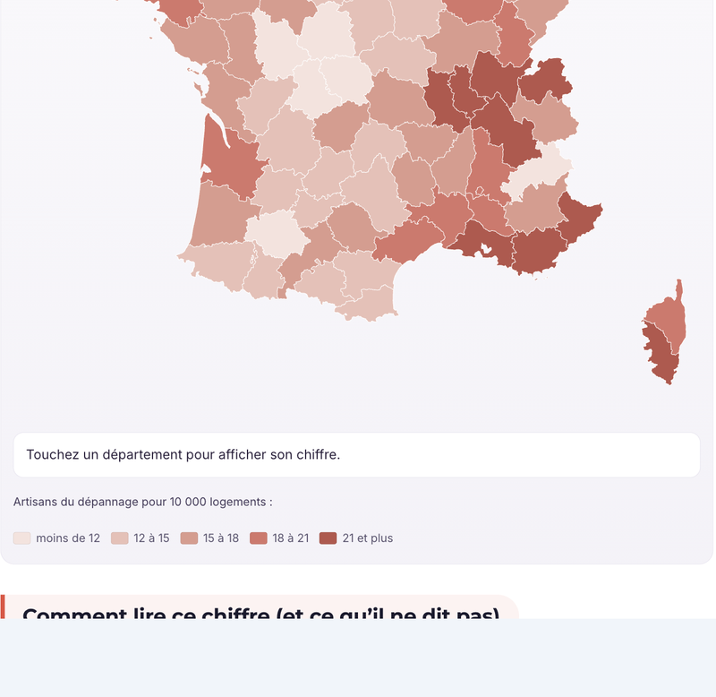 63 754 artisans du dépannage : y en a-t-il assez près de chez vous ?