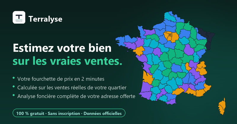 La carte des ventes immobilières, adresse par adresse