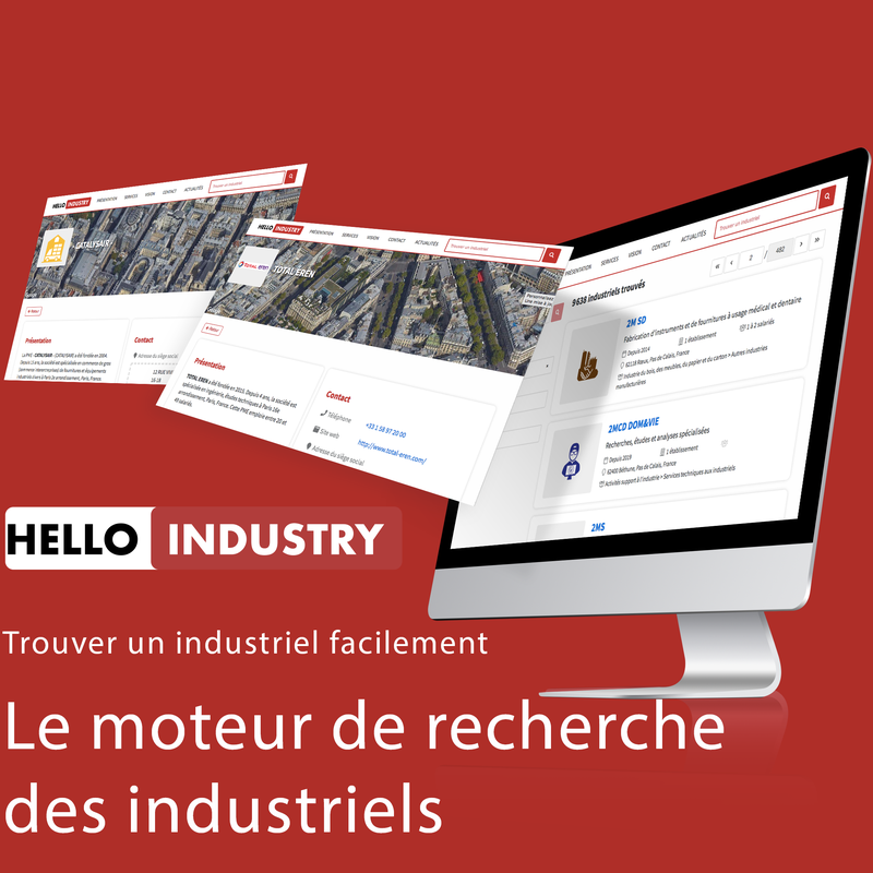 Hello Industry - Le moteur de recherche de l'industrie