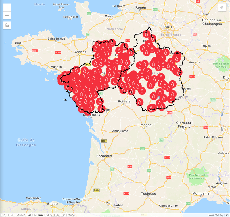 Donner son sang dans les Pays de la Loire et le Centre-Val de Loire