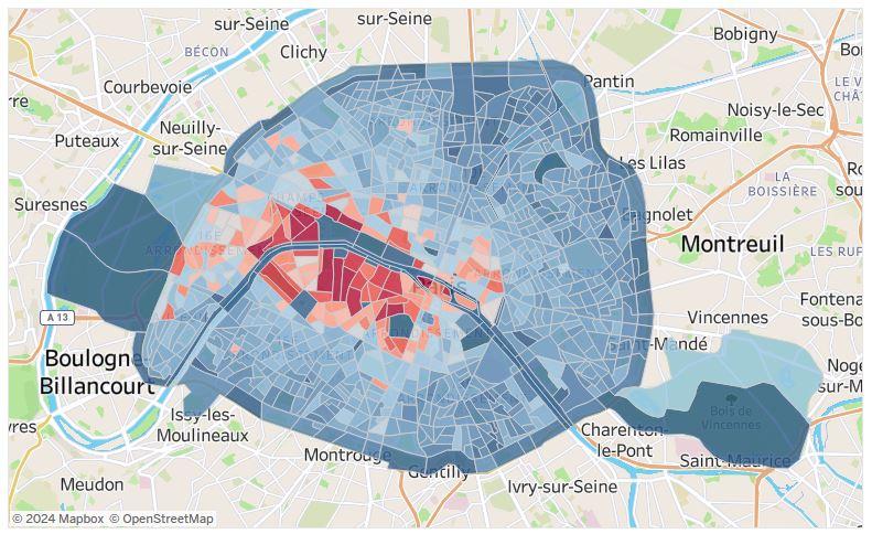 Le prix du m², un révélateur des territoires actualisé.