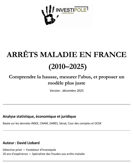Analyse des arrêts maladie en France (2010–2025) – Article de synthèse