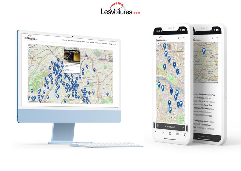 Parking : carte des lieux de "stationnement hors voirie"