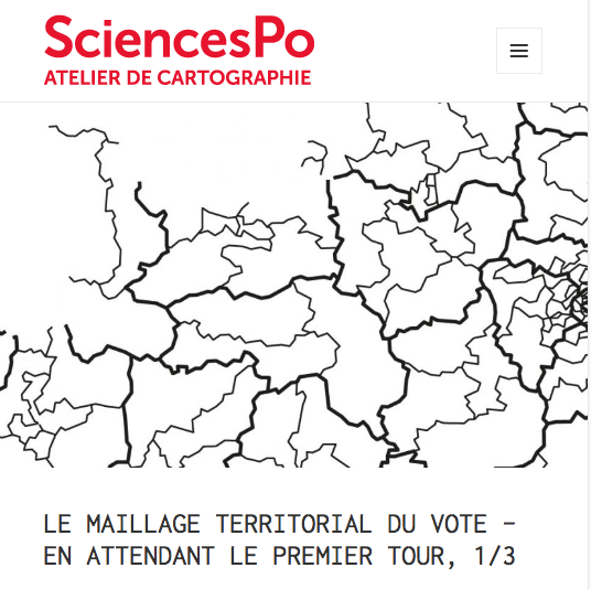 Le maillage territorial du vote – en attendant le premier tour, 1/3