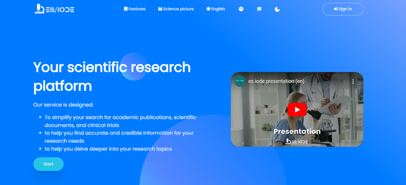 ES/IODE : Recherche d'études, de thèses, d'archives et de documentations scientifiques par ETHIC SEIDO