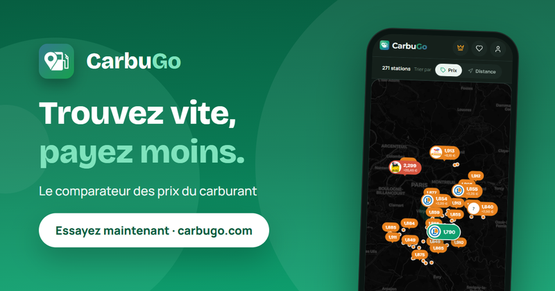CarbuGo - Trouvez vite, payez moins !