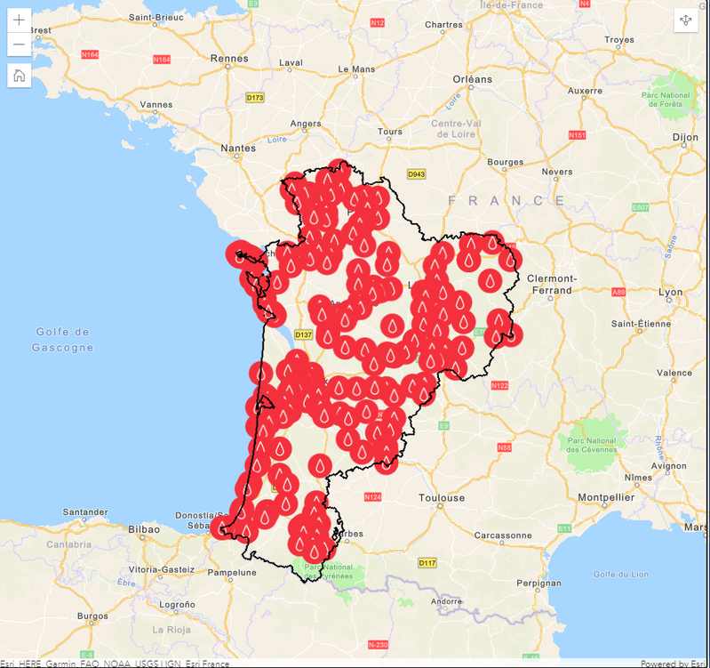 Donner son sang en Nouvelle-Aquitaine