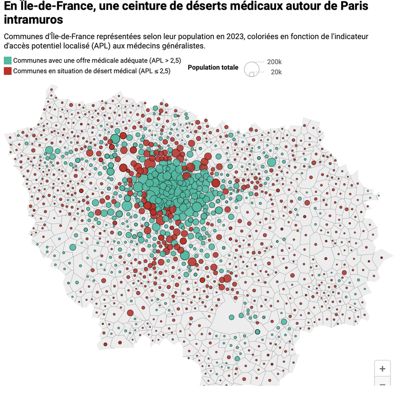 Déserts médicaux : en ville aussi les difficultés existent